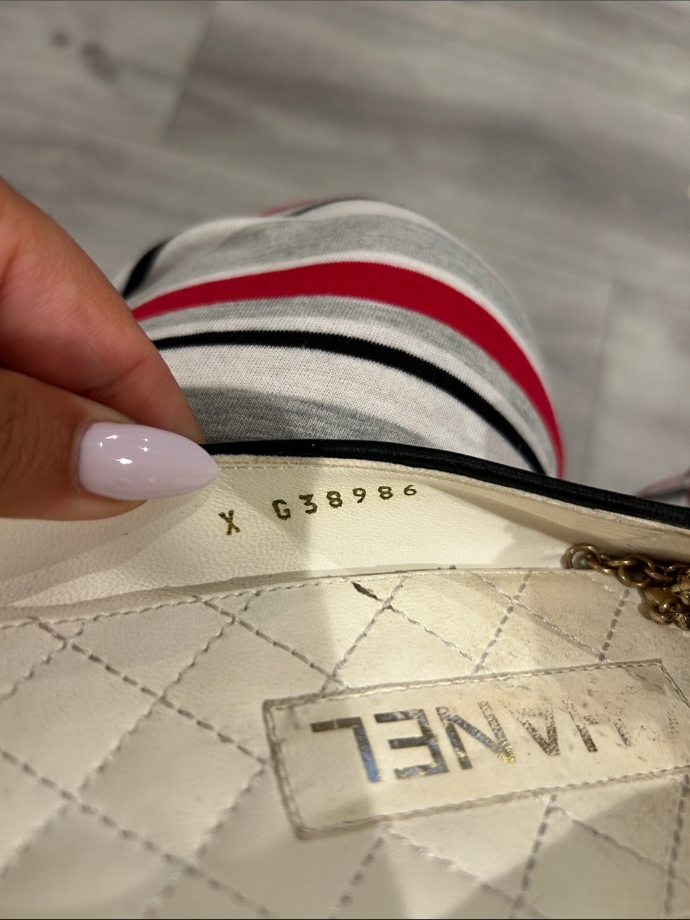 CHANEL Vintage Black Ballet Flat with Gold Beaded Anklet Chain Eu 40 - Picture 13 of 13